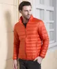 2024 Casual STYLE ULTRA LIGHT SHORT DOWN JACKET Packbare leichte Lg-Ärmel-Pufferjacke mit durchgehendem Reißverschluss für Herren S-6XL l0Vd#