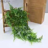 Faux Floral Greenery 90cm Persian Fern Leaves Vines Room Decor Hanging Artificial Plant Plastic Leaf Grass Wedding Party Wall Balcony Decoration 240327