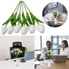 Flores decorativas pétalas de girassol para casamentos 10 pçs simulação de flor sentir buquê casa decoração de casamento lavanda artificial