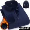 Plus Size Herfst Winter Dikke Veet Dr Shirt Mannen Casual Lg Mouw Warme Fleece Voering Shirts Fi Zacht Flanel 2XL-12XL e2OJ #