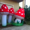 Led Light Advertising Giant Inflatable Balloon Mushroom With Blower and LED Light For Nightclub Decoartion Or Wedding decoration