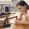 Miniatury Nowe stołowe wystrój wodospadu Relaks Meditation Desktop Fontanna z miękkimi światłami Dekoracyjne kreatywne ozdoby wodne