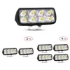 Biloljebränsle filtermini 8led super ljus offroad srobe led arbetsljus bar spot stråle drl 4x4 led dimma ljus atv led stång för lada lastbil bil