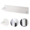 Настенные стеллажи из нержавеющей стали, магнитный холодильник, бумажный магнит на холодильник, держатель для бумаги, вешалка для полотенец для кухни, ванной комнаты