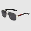 Occhiali da sole da uomo vintage designer alla moda parasole estivo occhiali da vista con protezione uv per uomo lunette de soleil occhiali da sole uomo sport hg140 B4