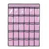 Storage Bags 30 Clear Pockets Jewelry Mobile Phone Hanging Door Makeup Organizer Pouch Bag Classroom Cell Pocket