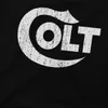 colt skjutvapen män t skjortor smith cool w vintage tee skjorta kort ärm rund krage t-shirt 100% Cott unika toppar h0mf#