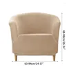 Housses de chaise extensibles, couleur unie, épaisses, pour canapé, coussin, anti-poussière, protection de meubles avec élastique