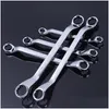 Hand Tools Double-Headed Plum Wrenches 45 Degree Angle Car Repair Quick Manual Spanner Hardware Household Tool Drop Delivery Mobiles A Otue2