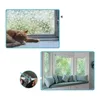 Adesivos de janela decoração não tóxica decoração de casa proteção solar privacidade fosco decalques filme de vidro banheiro