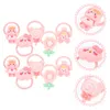 Dog Apparel 10 Pcs Accessories Pet Rubber Band Bands Hair Ties For Dogs Girls Nylon Headdress