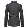 Neue Herren-Blazer Smart Casual Single Butt Anzüge Blazer Mäntel Männer Klassische Feste Farbe Hochzeit Blazer Männer Fi Mann Kleidung U7vt #