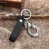 Keychains Viking Raven rostfritt stål Keychain män kvinnor Odin Crow Eagle Pendant Norse rune amulet retro skandinaviska smycken par gåva