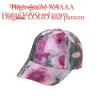 New Spring/summer INS Adult Men's and Women's Colorful Tie Dyed Baseball Sun Sunshade Duck Tongue Hat