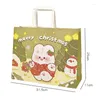 Gift Wrap Large Christmas Paper Bags Merry Tree Printed 2024 Year Present Candy Clothes Packaging 31.5x11x25