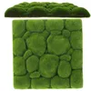 Dekorativa blommor 2 datorer Artificial Garden Moss Faux Panel Plant Hanger Fake Mat Foam Board Micro Scene