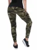 cuhakci Camoue Printed Women Leggings Fitn Leggins Gym High Elastic Skinny Army Green Jegging Sport Pencil Pants New K7Ws#