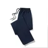 Pantalones casuales versátiles con cintura elástica y cintura suelta Pantalones versátiles para adolescentes Estudiantes Pantalones Cott para hombres y mujeres e1RJ #