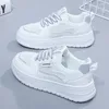 Casual Shoes White Women's Vulcanize 2024 Spring Summer Autumn Breatble Sports Sneakers for Women Designer Zapatos de Mujer