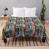 Blankets Zia Sun With Sacred Spiral Throw Blanket Thermal For Travel Sofa Bed Thin