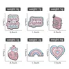 Transgender Enamel Pins Custom Trans Rights Are Human Right Brooches Lapel Badges She Is Gay Jewelry Gift for Loves Friends