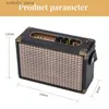 Portable Speakers FM Radio Classic Retro Wireless Bluetooth Speaker High Power Stereo Surround Home Theater Subwoofer Outdoor Portable Speaker Q240328