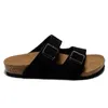 designers sandaler för män kvinnor skjutreglage designer tofflor svarta träskor glider mocka orm läder toffel spänne band sandal män kvinnor glida flip flops skor