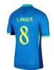 2024 Brazylijskie koszulki piłkarskie 22 23 24 Camiseta de Futbol Richarlison Neymar Jr Vini Jr. Rodrygo Brazils Casemiro G.jesus Football Shirt Brasil Maillots Football Men Kids