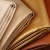 Tissu 140*50 cm tissu en cuir synthétique doux artificiel Litchi Faux cuir PU pour bricolage rembourrage canapé housse sac bijoux coudre artisanat