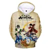 Men's Hoodies Sweatshirts Anime Avatar The Last Airbender 3D Print Hoodies Sweatshirts Men Women Oversized Hoodie Fashion Cartoons Kids Sweatshirt Clothes 24328