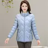 nuova giacca invernale da donna Parka maniche Lg lucido piumino Cott giacche imbottite spesse Parka studentessa cappotto caldo outwear 2023 g1WX #