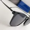 Óculos de sol design alemão estilo vintage para homens e mulheres sem parafusos grande acetato fino com moldura de liga lentes personalizáveis