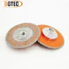 Zaagbladen BGTEC 2st 4 "Elektropläterad diamantskärningslipskiva M14 Fläns 105mm Granit Marble Enside Side Coated Diamond Saw Blade