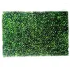 Simulazione decorativa Simulazione del prato tappeto tappeto tappetino artificiale erba verde artificiale pianta di plastica quadrata decorazione della parete della casa decorazione