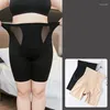 Kadın Panties artı beden shapewear karın kadınlar güvenlik kısa pantolon yüksek bel kontrolü düzeltici iç çamaşırı strentchy sıkı kısa dikişsiz