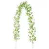 Dekorativa blommor 2st 175 cm konstgjorda babysbreath Vine Gypsophila Garland Fake Plastic Hanging Plant Wedding Party Diy Home Garden Decor Dekor