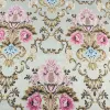 Fabric Court Brocade Fabric Damask Jacquard Embossed Flower Garments Sofa Curtain Upholstery Fabric 145cm wide by yard