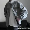 Vêtements populaires coréens Printemps Chic Vêtements pour hommes Court Bomber Veste Hommes Col debout Zipper High Street Manteaux Hommes Chaquetas 079c #
