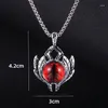 Chains Retro Punk Style Turkish Devil's Eye Alloy Pendant Exaggerated Tide Hip Hop Stainless Steel Necklace Ornaments