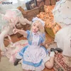 vrouwen Lolita Dr Maid Outfit Japanse Anime Cosplay Kostuum Unisex Lg Dr Apr Dr s8bk #