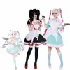 spel behövande tjej överdos kangel cosplay behövande tjej överdos ame chan cosplay kostym lolita piga dr party kostym anime cos w9a2#