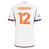 2023 2024 FC Cincinnati Soccer Jerseys Kids Kit Man 23/24 Fotbollskjortor Hem Blue Away White Coupendza Acosta Robinson Miazga Barreal målvakt Men uniform