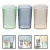 머그잔 투명한 이빨 청소 컵 욕실 구강 세척기 컵 칫솔 여행 투명 플라스틱