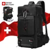 SWISS MILITARY Männer Reisen Große Kapazität Wasserdichter Rucksack Sport Fiess Rucksack 17'' Laptop Pack Schuh Tasche Mochila