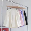 Femmes Shorts 2024 Summer Candy Couleurs Casual taille haute lâche demi-shorts pour filles doux cool vêtements d'extérieur pour femmes Shorts u2DX #