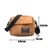 Shoulder Bags Women Canvas Single Messenger Bag Small Square Corduroy Les Sacs Des Femmes