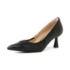 Dress Shoes FEDONAS Classic Women Basic Pumps Thin High Heels Pointed Toe Fashion Woman Office Soft Leather Party