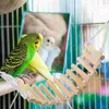 Andere vogels levert hagedissen houten klimladder kooi reptiel decor terrarium huishouden hangende hangbrug