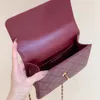 Designer Bag Crossbody 22CM Calfskin Shoulder Bag Women 10A Mirror Quality Luxury Chain Bags Designer Bag Handbag High Quality With Box C208