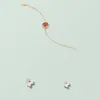 Designer Ladybug Armband Rose Gold Plated Chain Ladies and Girls Valentine's Day Mors dag Engagementsmycken Fade F285B